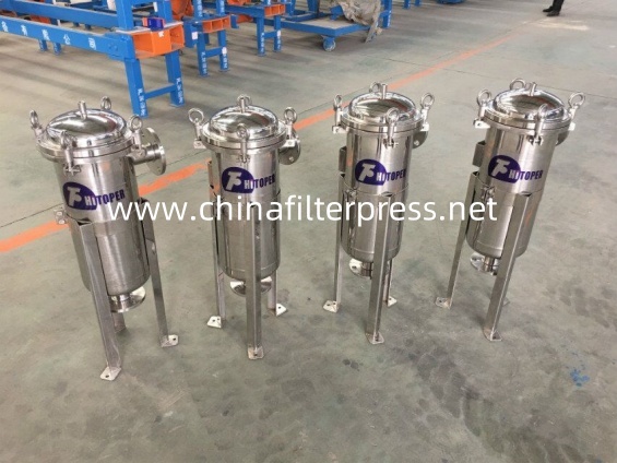 Toper bag filter
